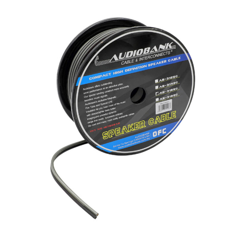 PURE COPPER OFC SPEAKER CABLE Audio Bank ULTIMATE AUDIO FORCE