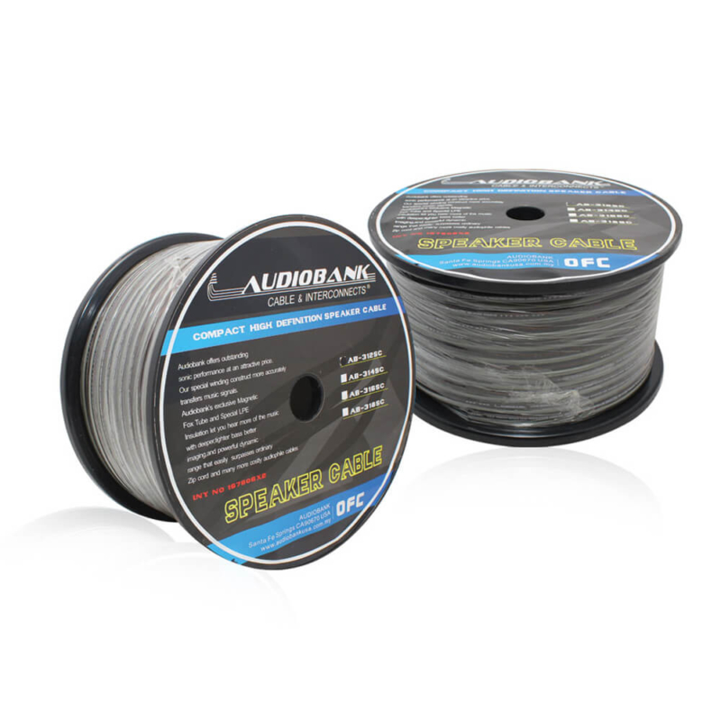 PURE COPPER OFC SPEAKER CABLE Audio Bank ULTIMATE AUDIO FORCE