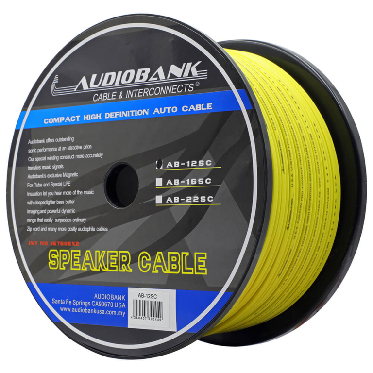 CCA SPEAKER CABLE Audio Bank ULTIMATE AUDIO FORCE